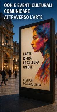 OOH E EVENTI CULTURALI: COMUNICARE ATTRAVERSO L'ARTE