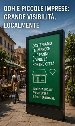 OOH E PICCOLE IMPRESE: GRANDE VISIBILIT&Agrave;, LOCALMENTE