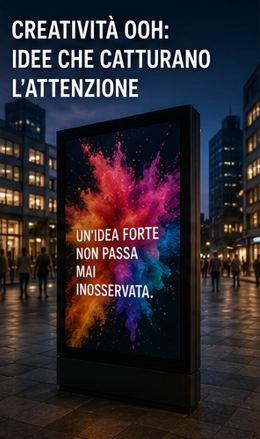 CREATIVIT&Agrave; OOH: IDEE CHE CATTURANO L'ATTENZIONE
