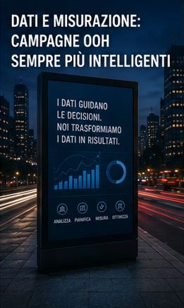 DATI E MISURAZIONE: CAMPAGNE OOH SEMPRE PI&Ugrave; INTELLIGENTI