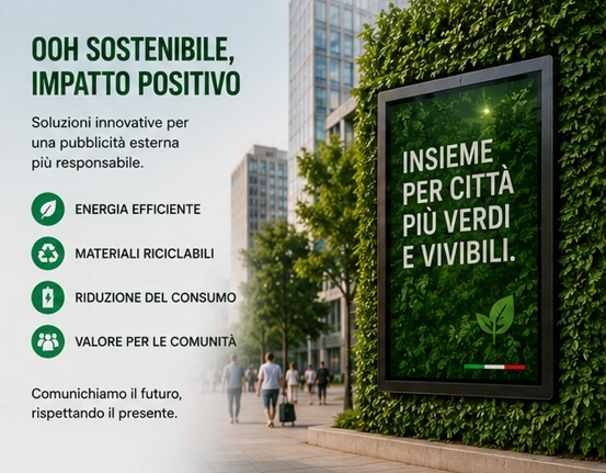 OOH SOSTENIBILE: COMUNICARE CON RESPONSABILIT&Agrave;
