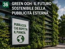 GREEN OOH: IL FUTURO SOSTENIBILE DELLA PUBBLICIT&Agrave; ESTERNA