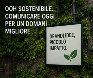 OOH SOSTENIBILE: COMUNICARE OGGI PER UN DOMANI MIGLIORE