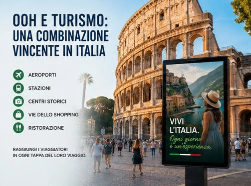 OOH E TURISMO: UNA COMBINAZIONE VINCENTE IN ITALIA